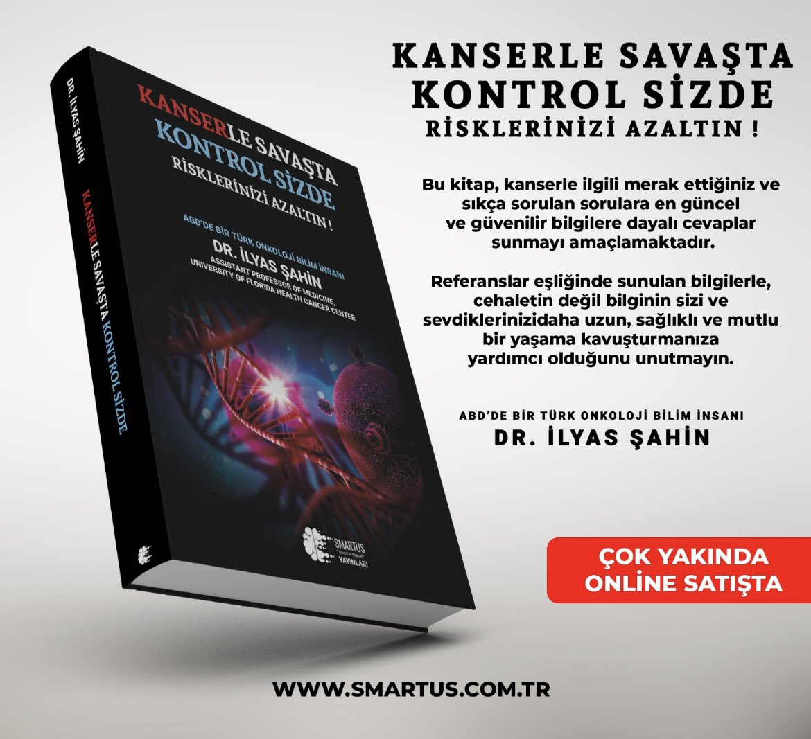 T:👉Yakında çıkacak olan kitabımızın mutluluğunu paylaşmak istedim… 🥲 Şimdiden faydalı olması temennisiyle…

#kanserpedia