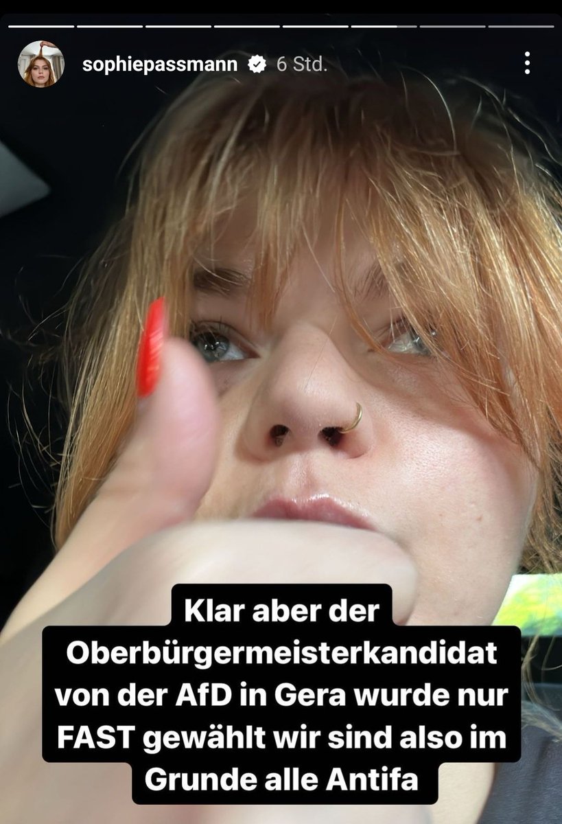 Klar aber Nordhausen ist nur FAST Gera und im Grunde ist ja auch egal, wo was in diesem Nazi-Osten liegt.