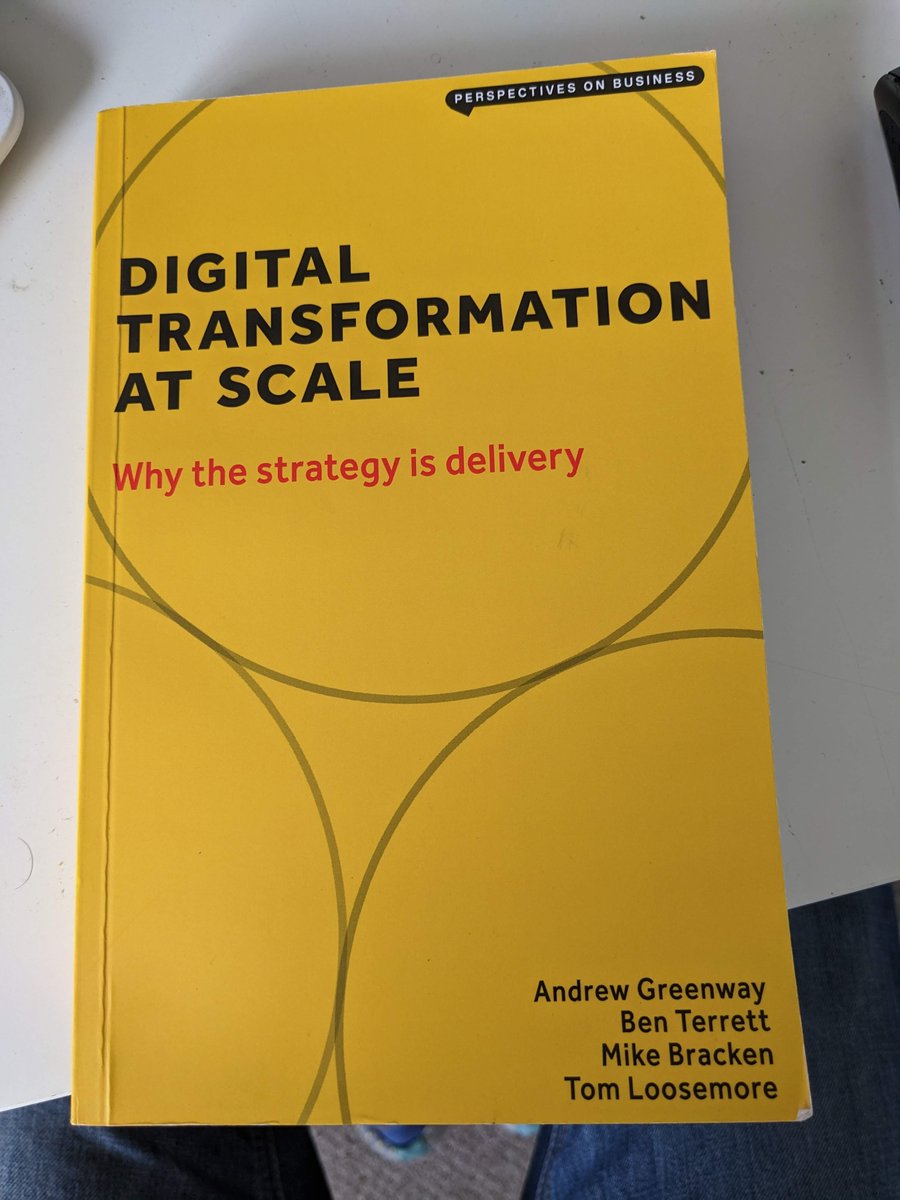 Alistair Ruff (@alistairuff) on Twitter photo This thing still on?
Anyway...Starting the wind down <a href="/CoopDigital/">Co-op Digital Technology Team</a> now and In a couple of weeks I'll start a new role as Director, Service Design and Strategy <a href="/PublicDigitalHQ/">Public Digital</a>
I even bought the book and everything, so I know all the answers now! This thing still on?
Anyway...Starting the wind down <a href="/CoopDigital/">Co-op Digital Technology Team</a> now and In a couple of weeks I'll start a new role as Director, Service Design and Strategy <a href="/PublicDigitalHQ/">Public Digital</a>
I even bought the book and everything, so I know all the answers now!
