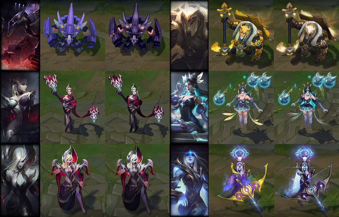 Evelynn Coven - ''Ashe'' - ''Malphite'' - ''Morgana'' 