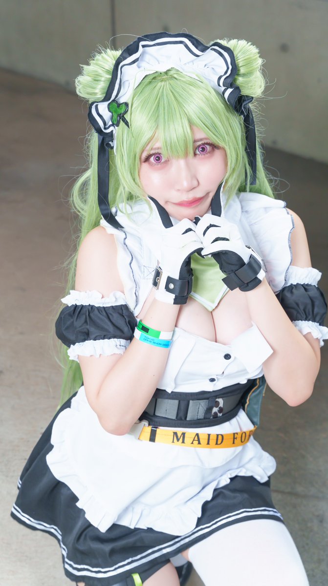 コスプレ】NIKKE/ソーダ 💚💚💚 📸ケースケ(@4g63Evo5)様 #TGS