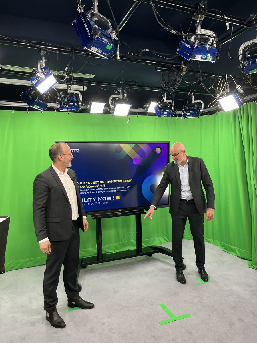 3DSdelmia's tweet photo. 🎥 We're pulling back the curtain and giving you a behind-the-scenes look at the making of our video presentation: "Why Should You Bet On Transportation? A Story On The Future Of TMS"
Join us on October 18 at #VisibilityNow 👉 https://t.co/iKJWYo0hP2

@ShippeoFRA #supplychain https://t.co/EWTs5DvKcU