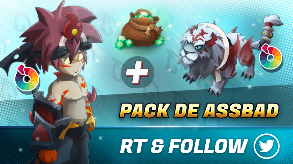DOFUSTouch_ES's tweet photo. 😈 ¿Estás harto de ser educado? ¡hazte con el pack Assbad y demuéstrales a todos lo malote que puedes ser!
📰 https://t.co/8ERXfu5MYK
🤞 RT y follow para intentar ganar un pack Assbad https://t.co/R3O2m550v7