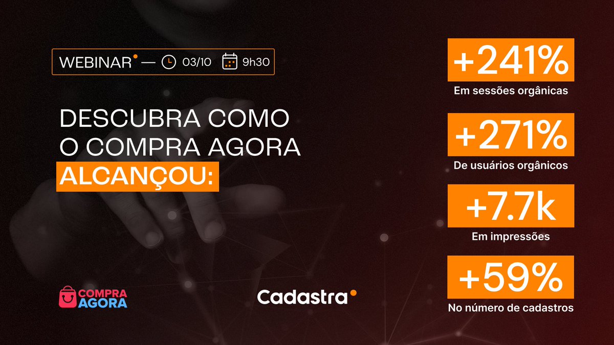 Quer saber como gerar mais resultado para o seu negócio nesta Black Friday? Junte-se a nós e descubra! 💰✨

Inscreva-se pelo link 👉🔗 hubs.ly/Q023nBNT0