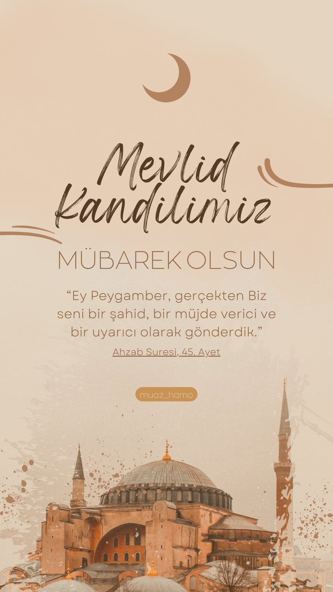 𝐦𝐞𝐯𝐥𝐢𝐝𝐢 𝐒̧𝐞𝐫𝐢𝐟 𝐤𝐚𝐧𝐝𝐢𝐥𝐢𝐦𝐢𝐳 𝐦𝐮̈𝐛𝐚𝐫𝐞𝐤 𝐨𝐥𝐬𝐮𝐧
#MevlidKandilimiz