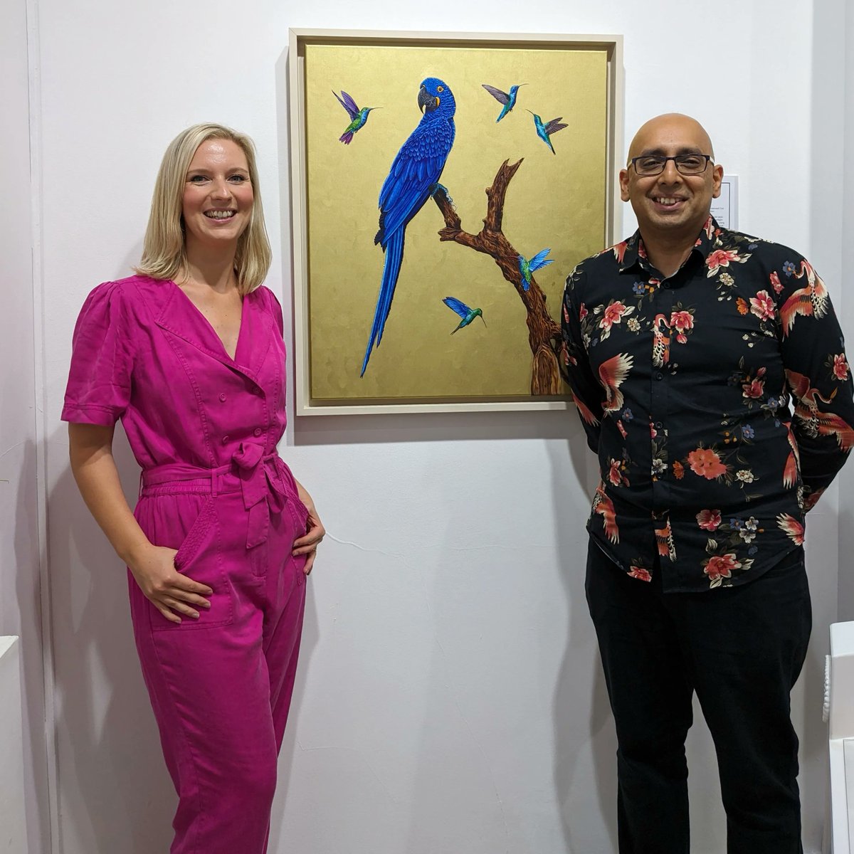 Tabish Khan (@londonartcritic) on Twitter photo It was great to be a judge on this year’s <a href="/ArtGeminiPrize/">ArtGemini Prize</a> & to see the shortlisted artists in an exhibition that's on until 28th September at <a href="/ZariGallery/">Zari Gallery</a>, free to visit.
Here’s me with painting prize winner <a href="/RekaRitt/">Reka Ritt Laklia</a> & her piece on copper, plus shortlisted artist <a href="/VictoriaHeald/">Victoria Heald</a> It was great to be a judge on this year’s <a href="/ArtGeminiPrize/">ArtGemini Prize</a> & to see the shortlisted artists in an exhibition that's on until 28th September at <a href="/ZariGallery/">Zari Gallery</a>, free to visit.
Here’s me with painting prize winner <a href="/RekaRitt/">Reka Ritt Laklia</a> & her piece on copper, plus shortlisted artist <a href="/VictoriaHeald/">Victoria Heald</a>