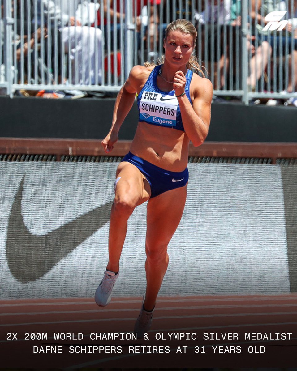 CitiusMag's tweet photo. 🇳🇱 Dafne Schippers has announced her retirement at 31 years old.

From 2012 to 2019, she was one of the best sprinters in the world with a 100m PB of 10.81 and 200m PB of 21.63.

🥉 2013 Heptathlon World Championship bronze medalist

🥇 2015 200m World Champion

🥈 2015 100m World Championship silver medalist

🥇 2015 200m World Championship gold medalist

🥈 2016 60m World Indoor Championship silver medalist 

🥈 2016 200m Olympic silver medalist

🥇 2017 200m World Champion
