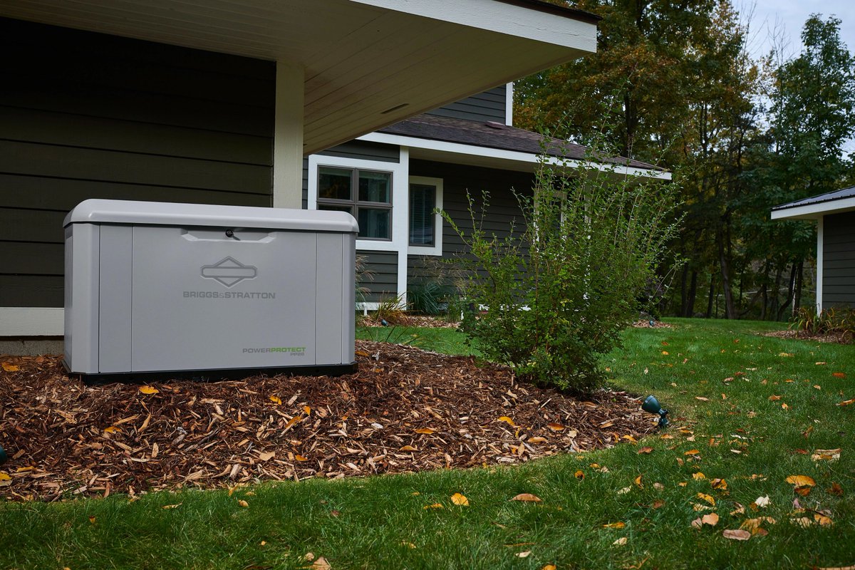 Briggs_Energy's tweet photo. Embrace fall's magic, but be prepared for early darkness and power outages with a PowerProtectβ’ 26kW Standby Generator. Keep the coziness going all season long: https://t.co/NZPvl1rxqZ π‘π· #FallPreparedness #BriggsandStrattonGenerators https://t.co/oncGYFmT8E