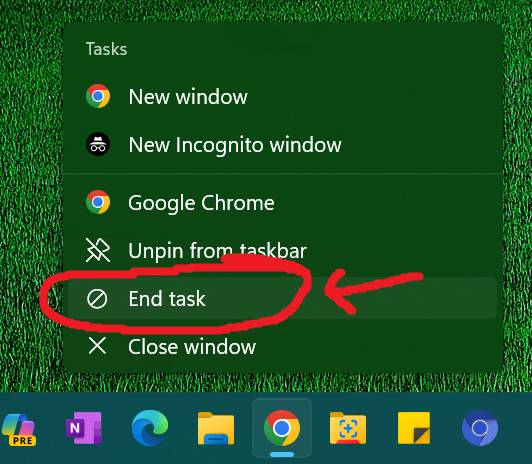 thiojoe's tweet image. The latest windows update today adds a new setting letting you 'End Task' right from the taskbar 👀