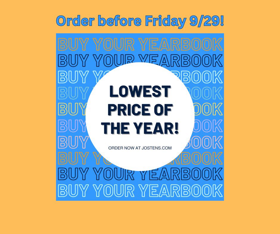 Panthers get your yearbooks ordered this week! @DDMSBuzz @DDMSPTA #yearbook #lowestprice