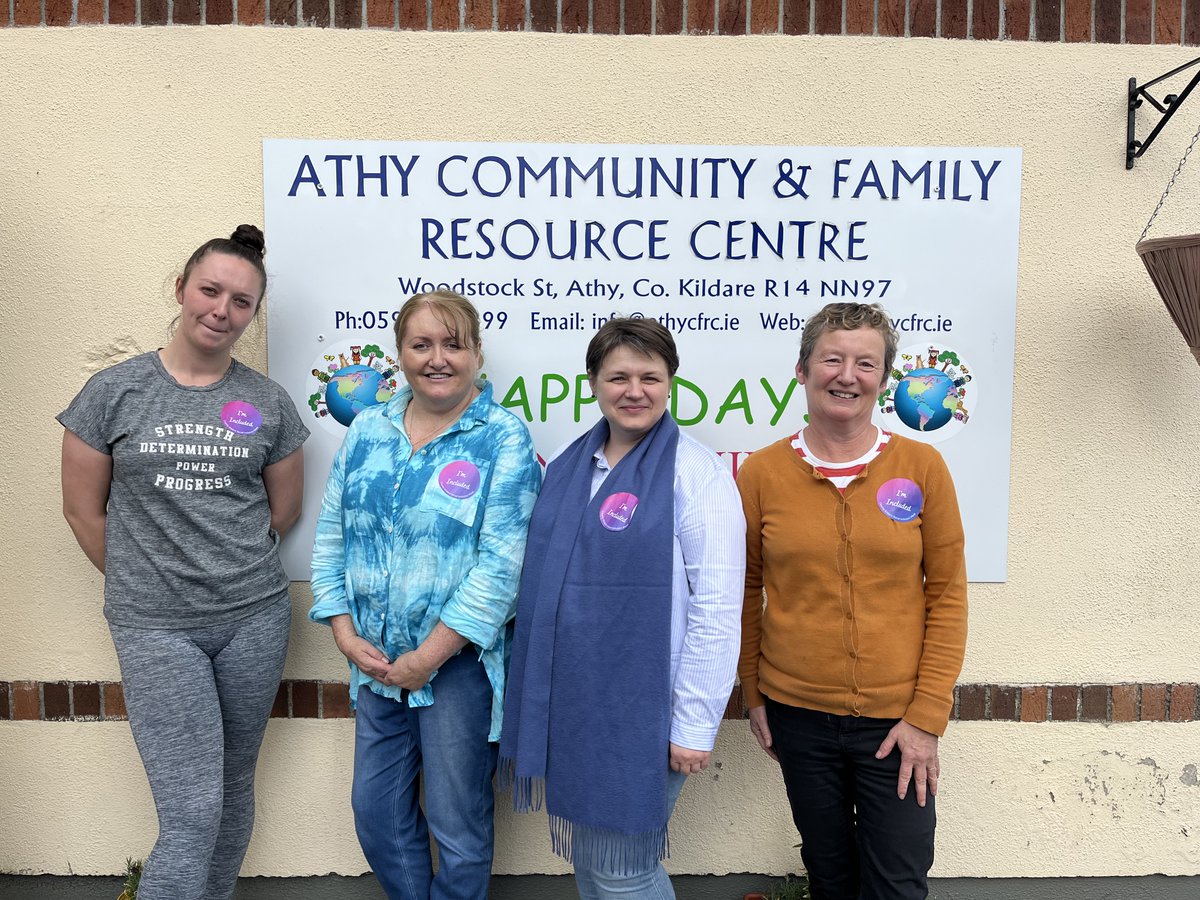 PPN_Kildare's tweet photo. Lovely morning in #Athy Community Family Resource Centre for their Community Inclusion event as part of County #Kildare Social Inclusion Week, full of chats, music and scones #ImIncluded https://t.co/UZDaVtDiJO