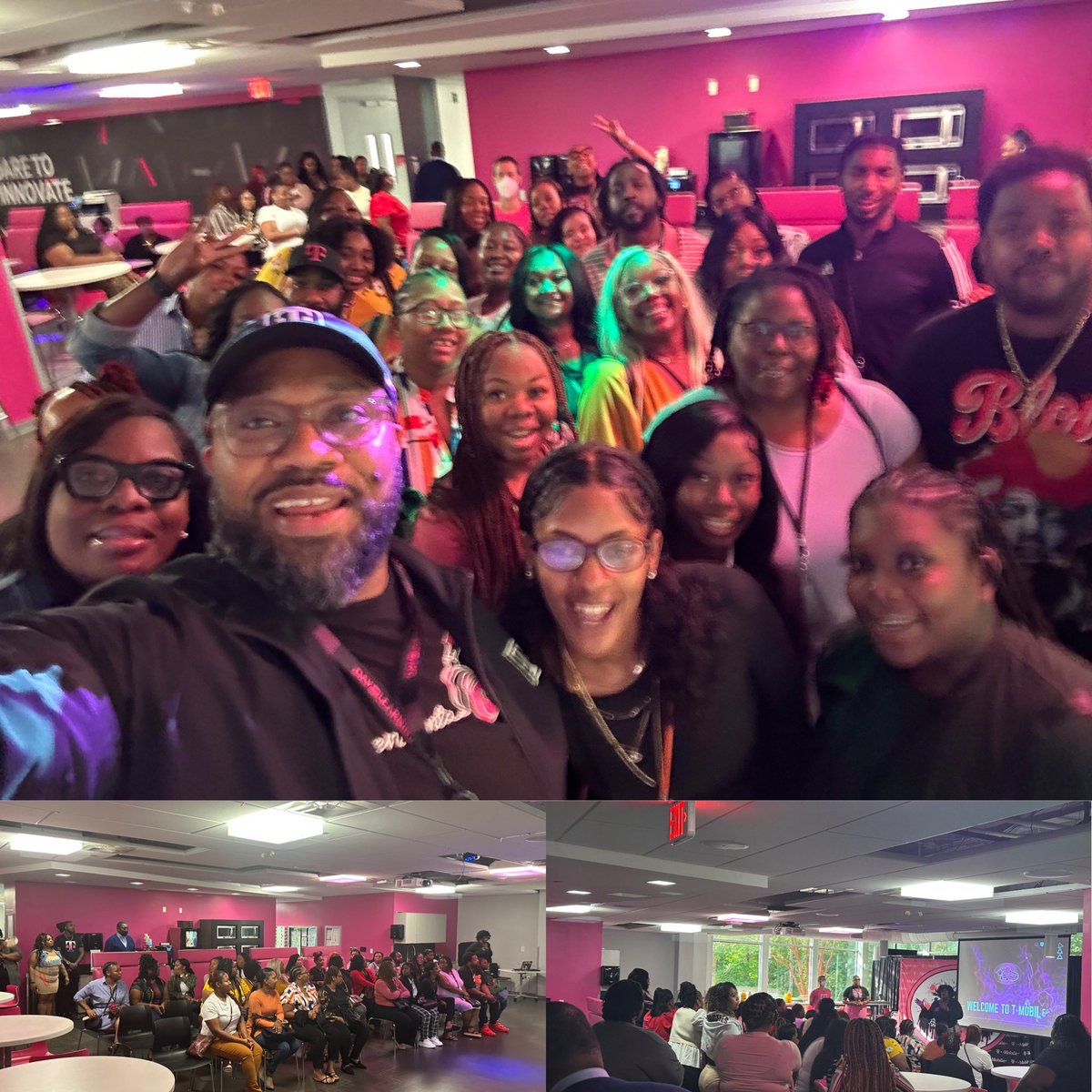 The 205 family grew by 32 today! They are amped to help us be the best in the world at connecting customers to their world. #RunasOne @csandoval111 @m_wan4life @tmoorehutch4 @KEOdaTKO @MagentaBhamCEC