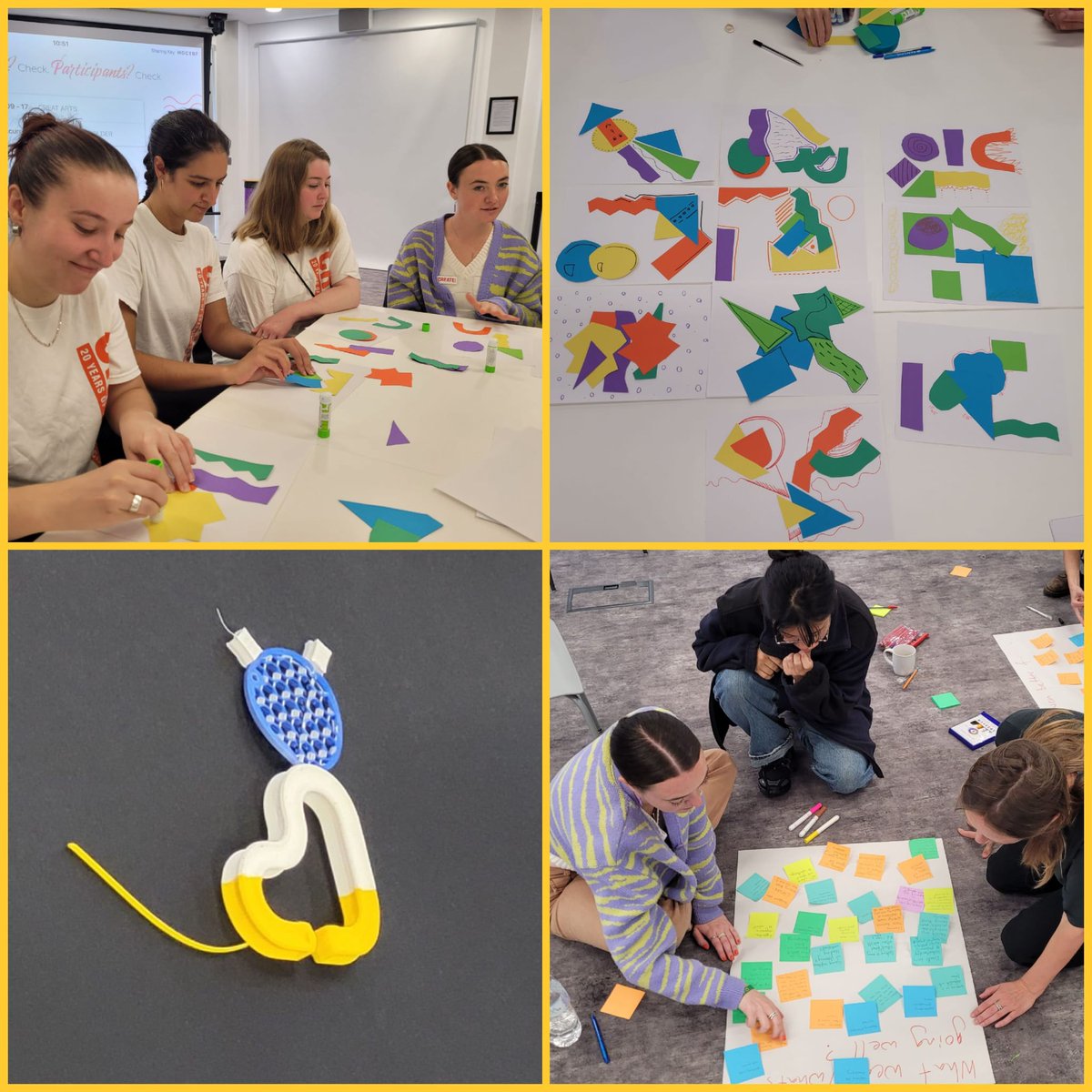 NickyGoulder's tweet image. #PeopleNeedToCreate.

Here at @createcharity we're passionate about upskilling talented emerging artists to lead creative projects with our participants. Yesterday's Nurturing Talent training day was inspiring, uplifting and creative. 👇

And don't you just love the 🐈!