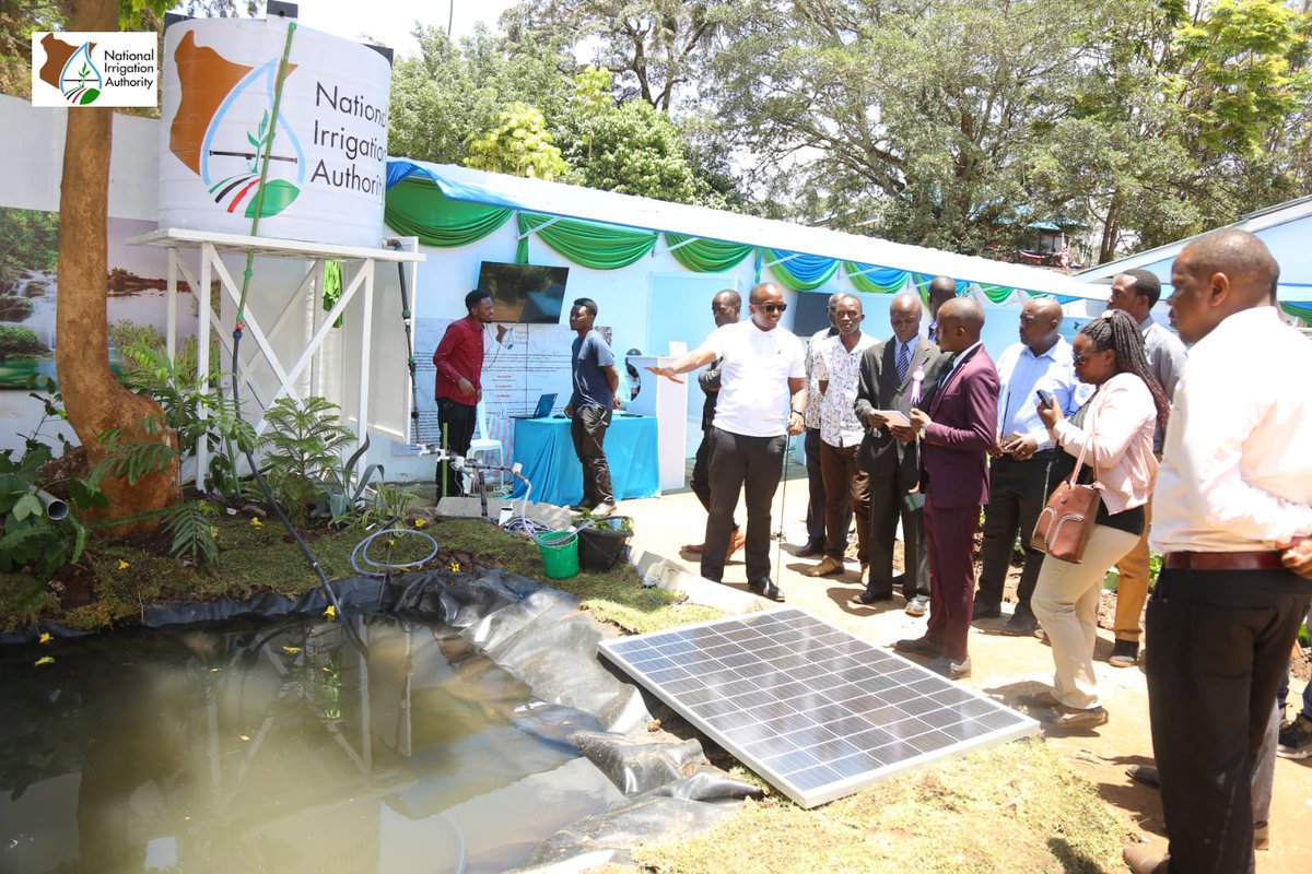 Kinaro_M's tweet photo. Day 2 of the show, our smart Irrigation system is one of a kind. Using state of the art IoT technology to manage your farm needs. We as  @GalliumLLC and @Irrigation_Auth are here to make irigation efficient and smart. Visit our booth at the nairobi ASK show for more information. https://t.co/sf3RyMCNnU