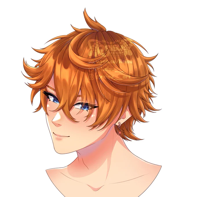 Some of you may already know, but I'm developing a new style for my commissions! here's my take on Childe in this new style!#Childe #tartaglia #Genshinlmpact #原神 
