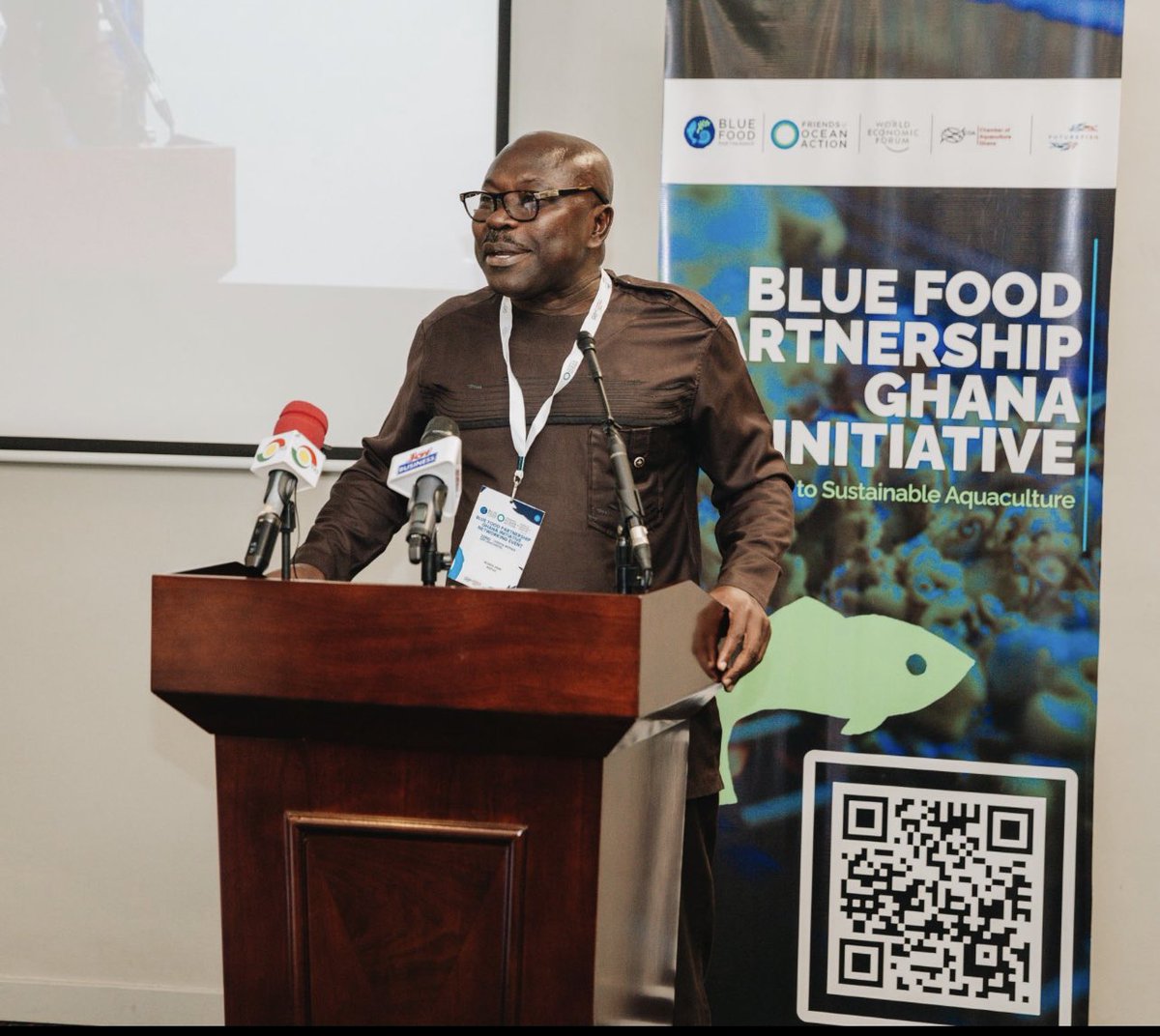 EnyonamManye's tweet photo. Highlights from the #BlueFoodPartnershipGhanaInitiative networking event initiated by #FriendsofOceanAction, a platform of the #WorldEconomicForum, coordinated by #FUTUREFISH & hosted by key local partner the @chamberofaquac1 in Accra. https://t.co/ebky5o2wTj