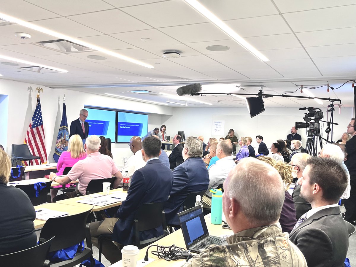 We are recognizing #suicidepreventionmonth today by welcoming the United States Secretary of Veterans Affairs, Denis McDonough, to present opening remarks at a veterans suicide prevention training seminar conducted by the Veterans Administration.