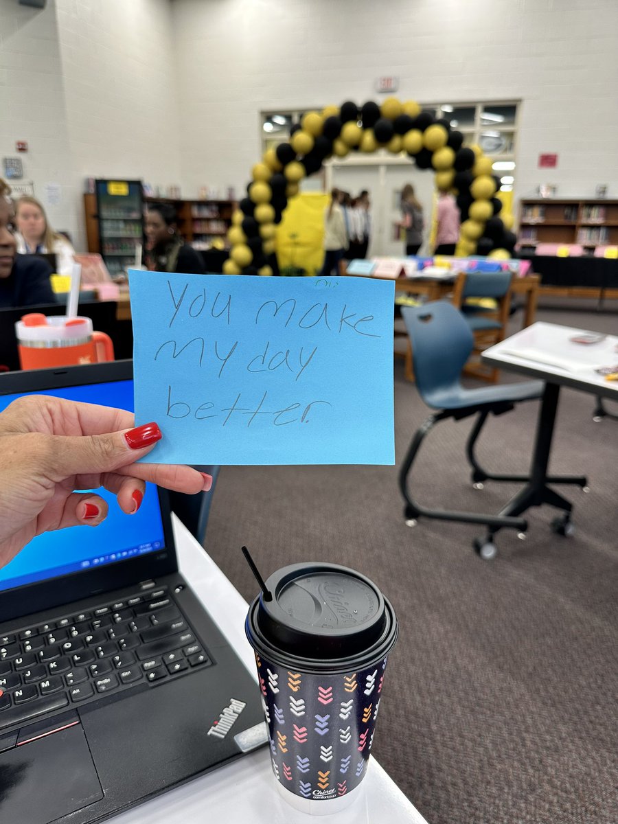 What a wonderful welcome and start to my day! Thank you <a href="/Greer_Middle/">Greer Middle School</a> for hosting the <a href="/gcschools/">Greenville County Schools</a> middle school APs for our first learning session.