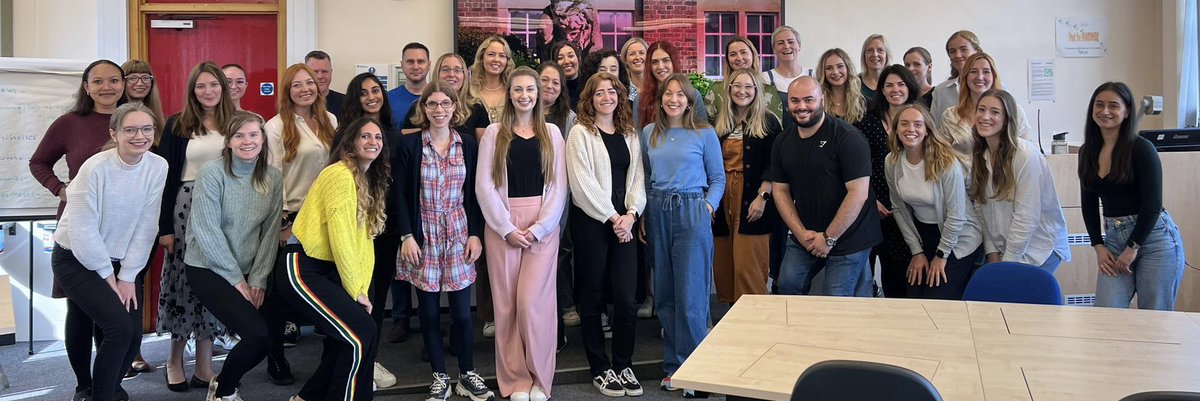 We want to say a huge welcome to our new 2023 cohort! The programme team have loved meeting you all this week and we look forward to supporting you through your training journeys! #dclinpsych