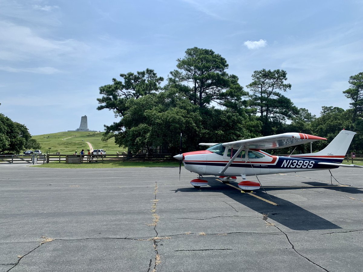 Our visit to KFFA - First Flight to land at the location of history’s first powered flight. Best way to visit the Wright Brothers Memorial!

Where do you love to go?

#withmycessna #cessna #airplane #aviation #flying #pilotlife