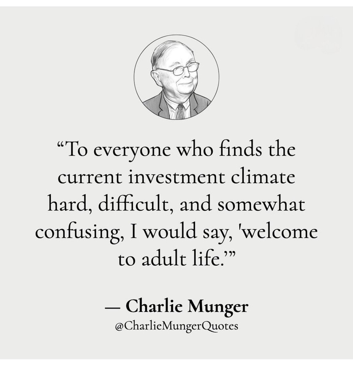 This could be our new favorite Charlie Munger quote!

@cmungerquotes #haveaplan #bedisciplined