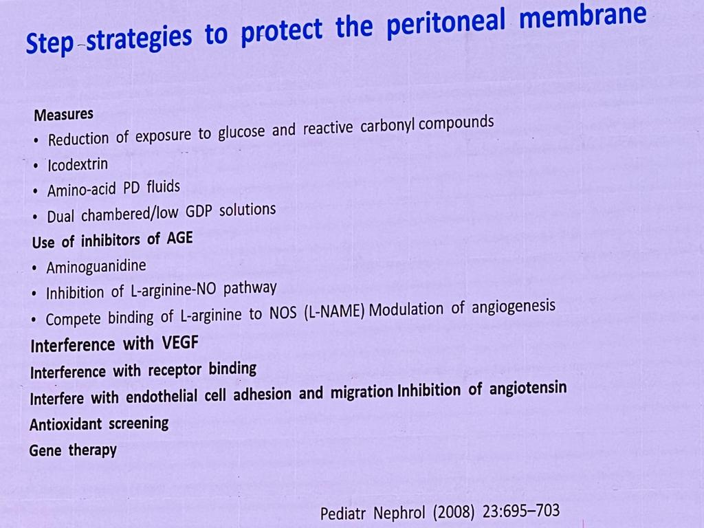 nyiminhan's tweet photo. 10/10 PD membrane failure Mx Summary
💡step strategies to prevent membrane
💡Therapeutic approach #ispd23 https://t.co/Abt2faQAdl