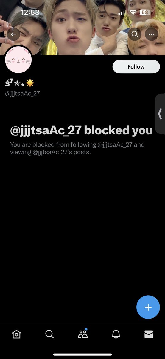 itssamstarz's tweet photo. Definitely another scammer (probs the same person)!! They blocked me after my last post lol 😂 #kingdomwts #wtskingdom #KINGDOM_1ST_AMERICA_TOUR https://t.co/bEUVAjVbmQ