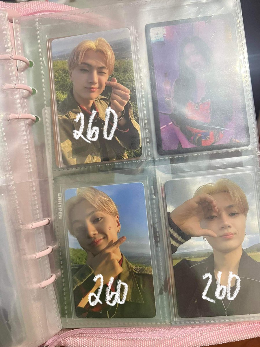 berrybries's tweet photo. ୨♡୧⋆  wts lfb ph #briesale 

𝐡𝐞𝐥𝐩𝐢𝐧𝐠 𝐚 𝐟𝐫𝐢𝐞𝐧𝐝!

⸝⸝🪐༘⋆ jay pocas 

. . 🔗all pcs are mint condi!

 ·͜·♡ ₱on pic,  tingi

𓏲 ࣪₊♡ mop : payo ๑ 
☁︎ reply / dm to claim ❕

⌗ enhypen jay wts lfb ph https://t.co/IKavwsnEm5