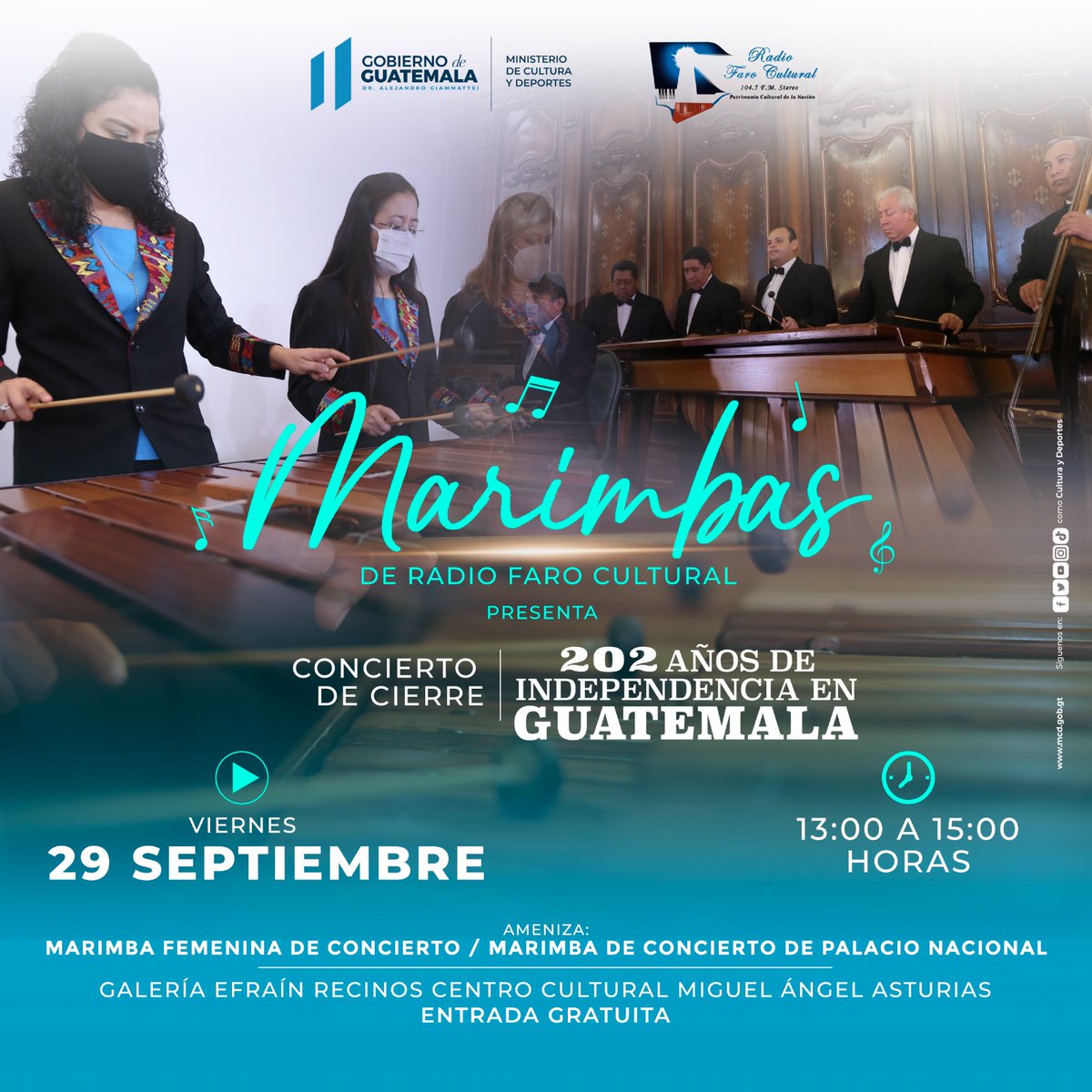 RADIO FARO CULTURAL 104.5 FM tweet media