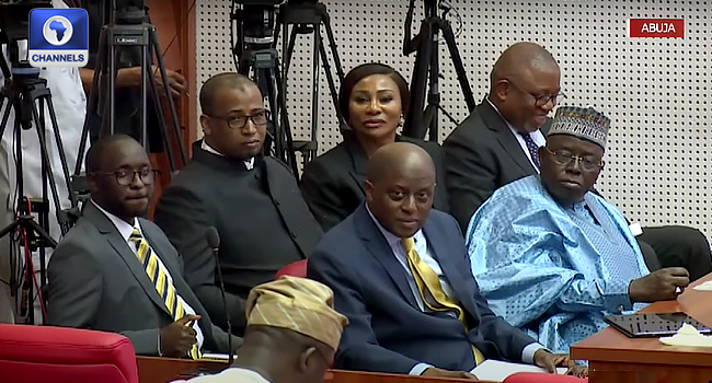 channelstv's tweet image. JUST IN: Senate Confirms Appointment Of CBN Governor-Nominee Cardoso, Deputies
channelstv.com/2023/09/26/sen…