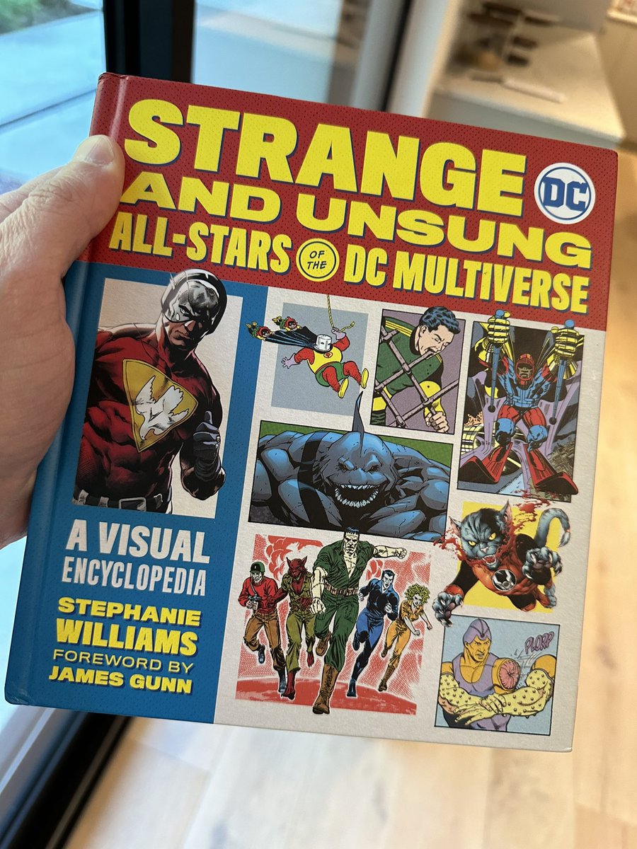 Many know I have a special fondness for the wilder corners of DC comics - the forgotten or outlandish characters who I grew up laughing with or at but who in every case fired up my imagination &amp; my love of outcasts &amp; oddballs. Now there’s finally a book for folks like me (yes,