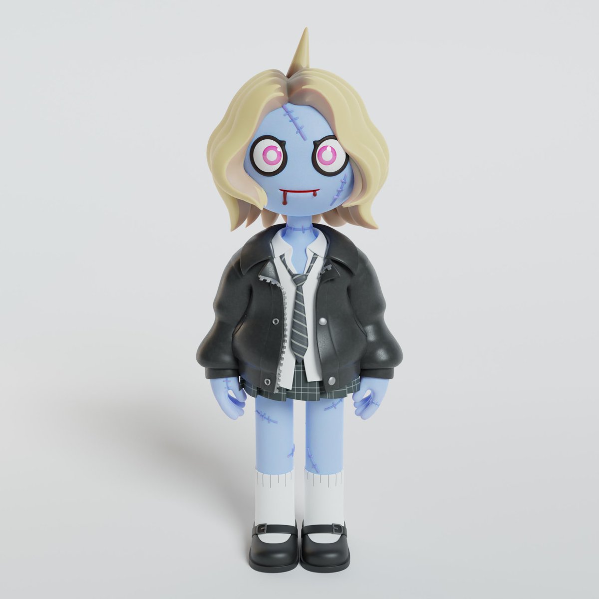 itacon_official's tweet photo. Zombie_002 🧟‍♀️🎃🏫

#ITACON #AvatarToy #zombie #halloween #digitalcollectibles 
#DigitalArt #ArtToys #VisualArt #3dart  #cgart  #characterdesign https://t.co/dBcKZRmq2G