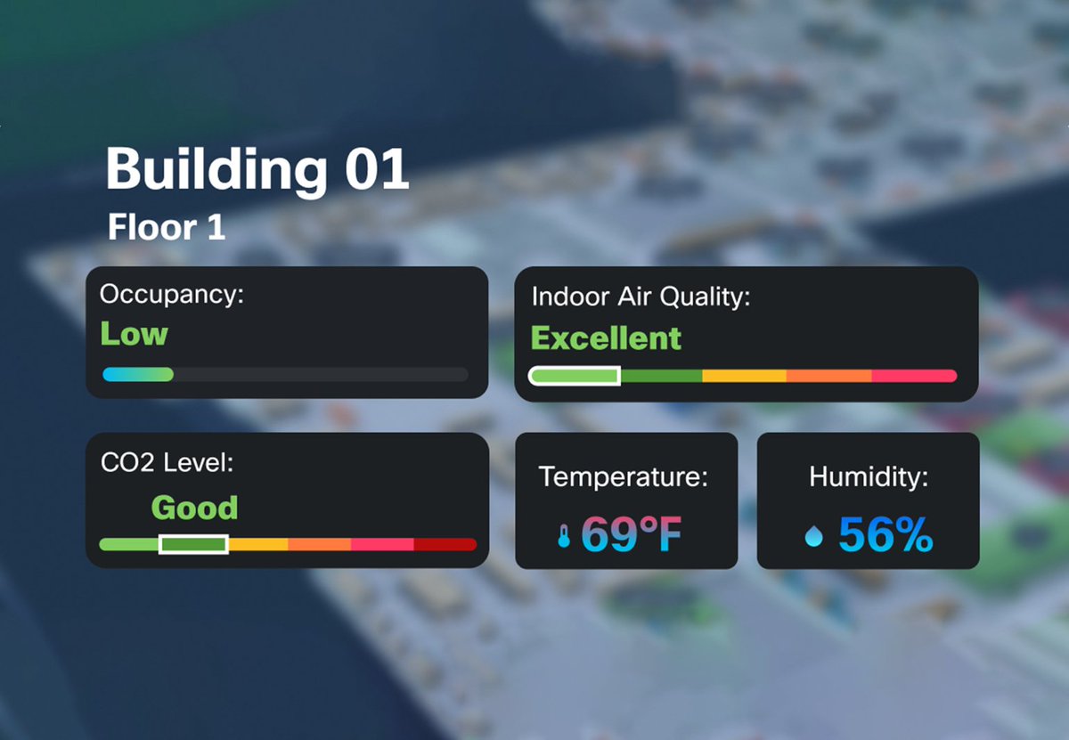 Air quality inside offices matters more than ever today. Learn how solutions like Cisco Spaces are creating safer, more productive environments for employees everywhere.

Read the blog 👇🏽
cs.co/6010u1EYw

#CiscoNetworking #CiscoSpaces