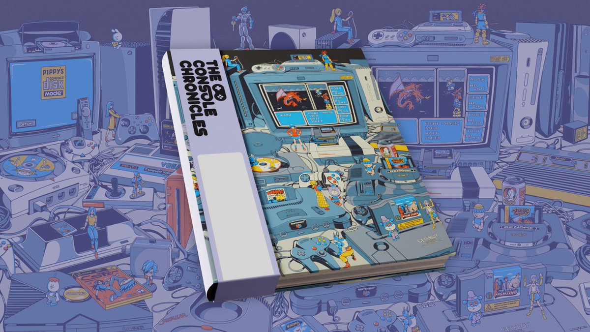 timeextension64's tweet image. We're Teaming Up With Lost In Cult To Create 'The Console Chronicles' (Image: @lostincult) timeextension.com/news/2023/09/w… #SiteNews #Books