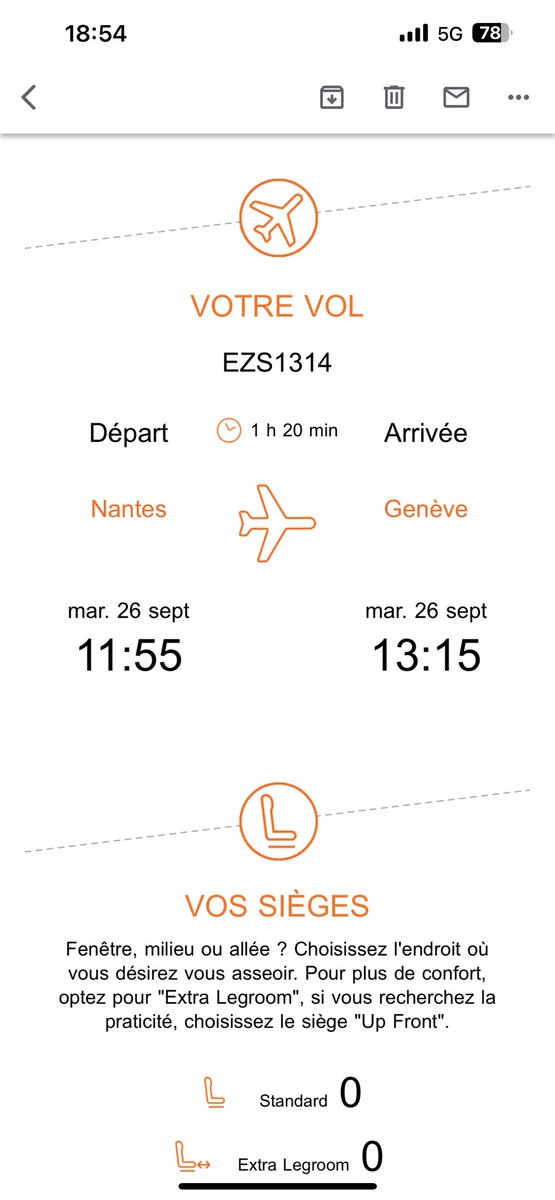 chrisayegh's tweet photo. @easyJet I had to make a new reservation and wait 9 hours at Nantes airport so as not to miss my appointments in Switzerland :-((( https://t.co/9eJ2KKxE23