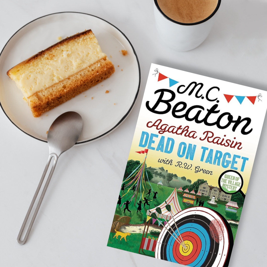 "Cosy crime at its most characterful, quirky, comic and endearing." <a href="/JoanneOwen/">Joanne Owen</a>, Expert Reviewer

Agatha Raisin: Dead on Target by <a href="/mc_beaton/">M.C. Beaton</a>, <a href="/TheCrimeVault/">The Crime Vault</a>

Get the latest Agatha Raisin novel and donate to a local school just by shopping with us.