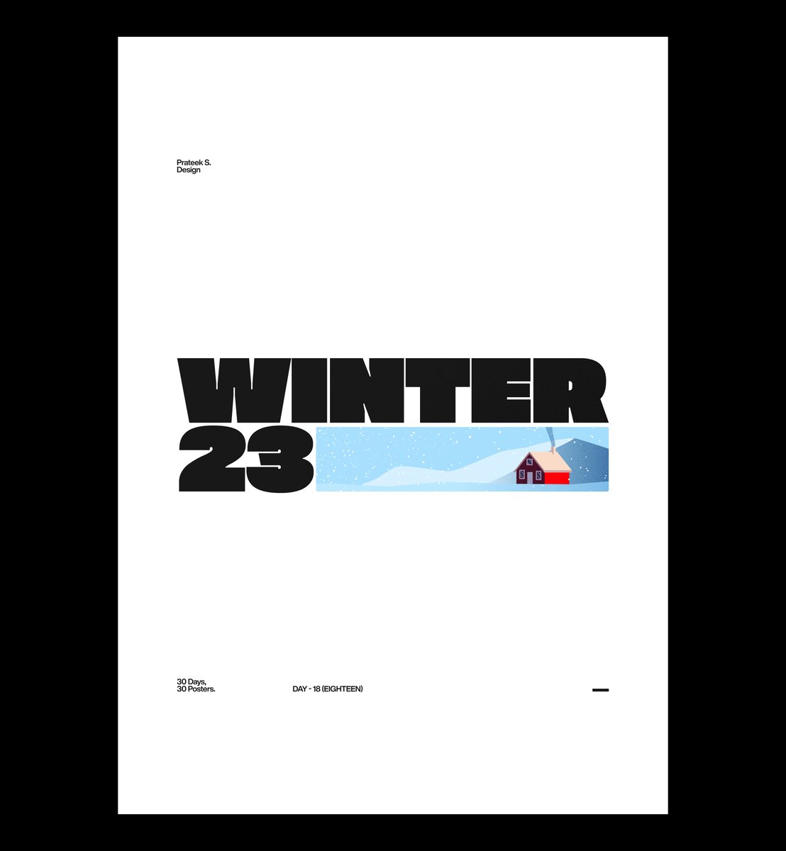 layoutguy's tweet photo. Winter 23
Day 18 https://t.co/xvb4u58Dng