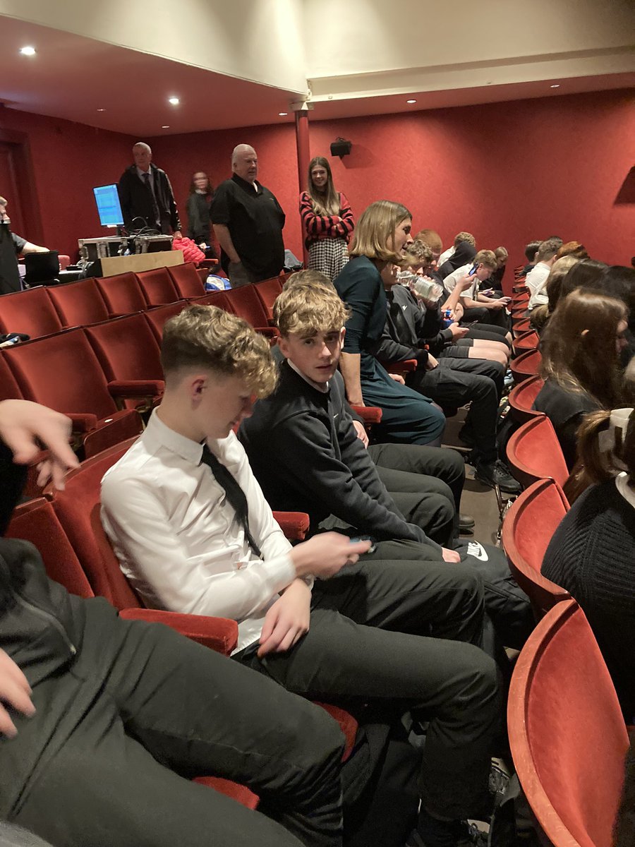 S5 &amp; 6 pupils enjoyed the production of Tally’s Blood at Perth Theatre this morning. A story that brings laughter and tears. 🏴󠁧󠁢󠁳󠁣󠁴󠁿🇮🇪