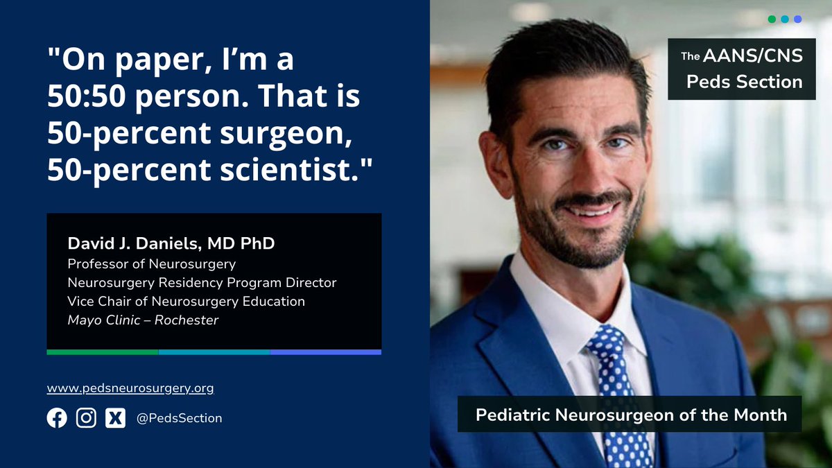 AANS/CNS Peds Section tweet media
