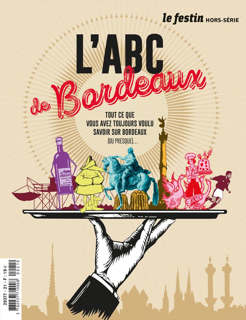 Pour Le Festin, Xavier Rosan a reçu ce jour le Prix de l'Office du Tourisme de Bordeaux (Académie des sciences, belles lettres et arts), pour 'L'ABC de Bordeaux'. En présence de Claude Jean, président, Pierre Hurmic, maire, Olivier Occelli, directeur de l'OT. #Bordeaux