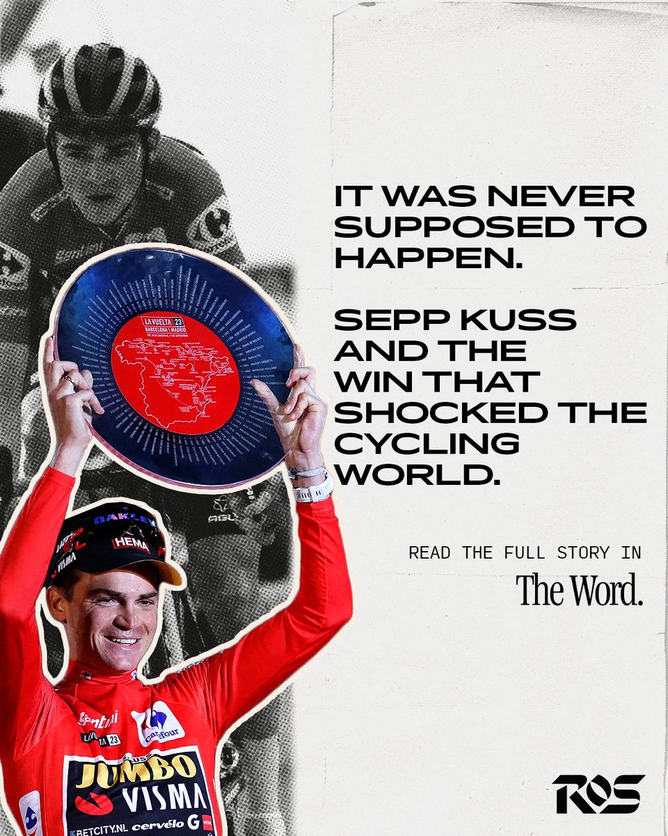 Sepp Kuss' role as a domestique requires all of the work with none of the glory; His job is to ensure victory for his teammates by keeping the pace. He won the 2023 Vuelta a España, shocking the cycling world. To learn the full story of how he got there subscribe to The Word.