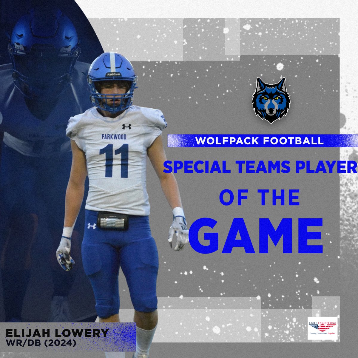 Week 6 Pack Special Teams Player of the Week!! 

#1pack1goal #weareroughedgeraised