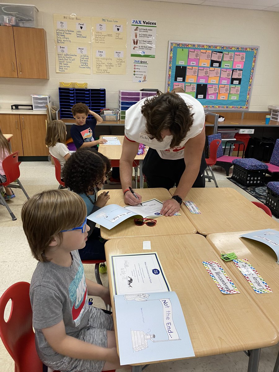 Mrs_DeVore.secondgraders (@devore_mrs) on Twitter photo Thank you Denison football players for coming and speaking with my class. <a href="/ACTC_NCS/">A Call to College</a> Thank you Denison football players for coming and speaking with my class. <a href="/ACTC_NCS/">A Call to College</a>