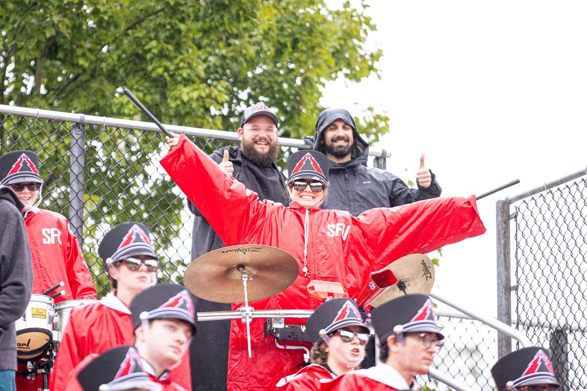 SaintFrancisPA's tweet image. Not even the rain can put a damper on our #RedFlash spirit!! ⚡️🎉 Thank you to all who made Family Weekend 2023 a success. ✅