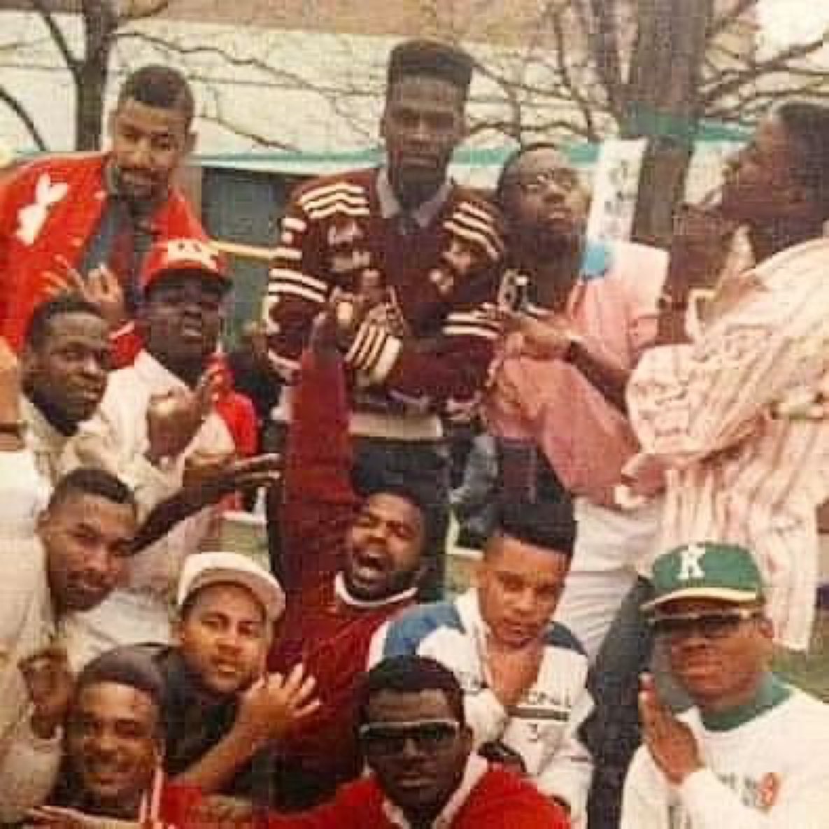 watchtheyard's tweet image. The Nupes at Kentucky State University back in the day! 👌🏾

#kentuckystateuniversity #hbcu