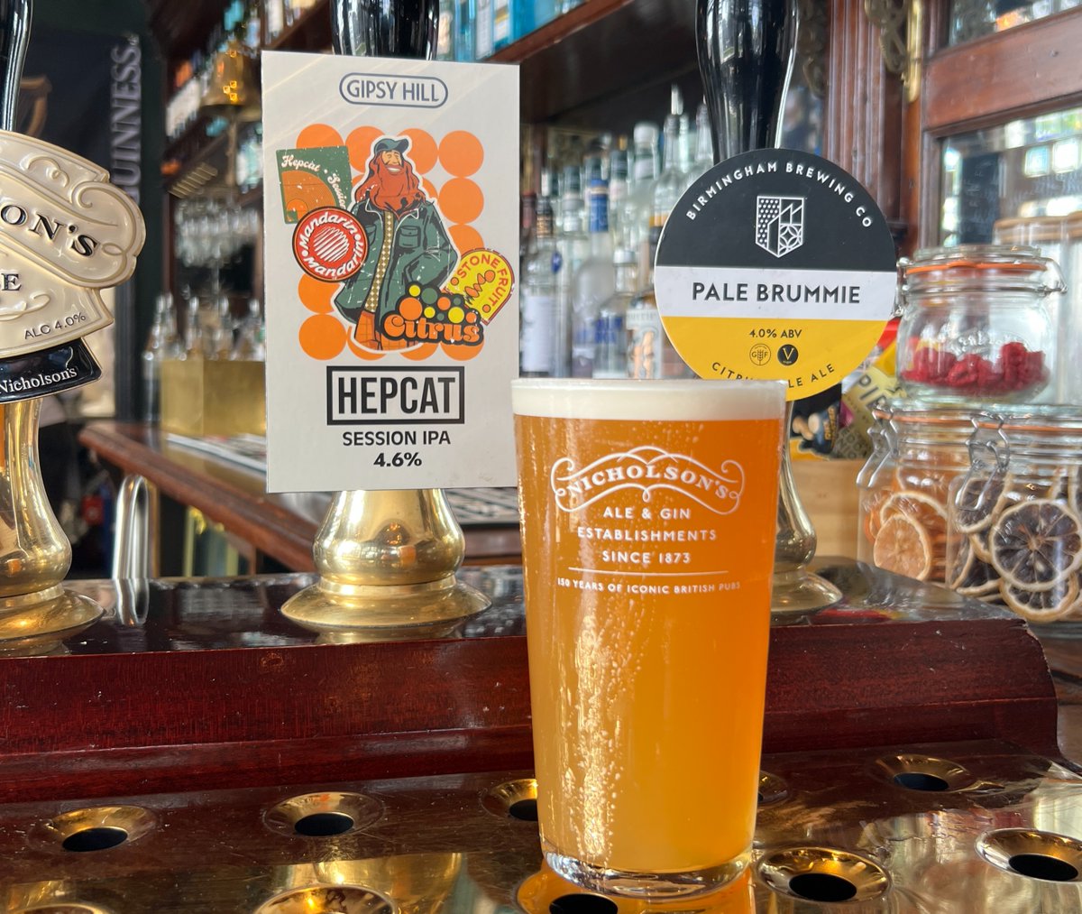 Have you tried a pint of @GipsyHillBrew Hepcat cask yet? Available in our pubs during @caskaleweek 🍺 #caskaleweek #nicholsonspubs
