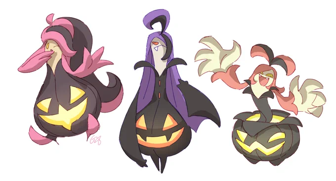 3 GourgeistThe third one surprised you 