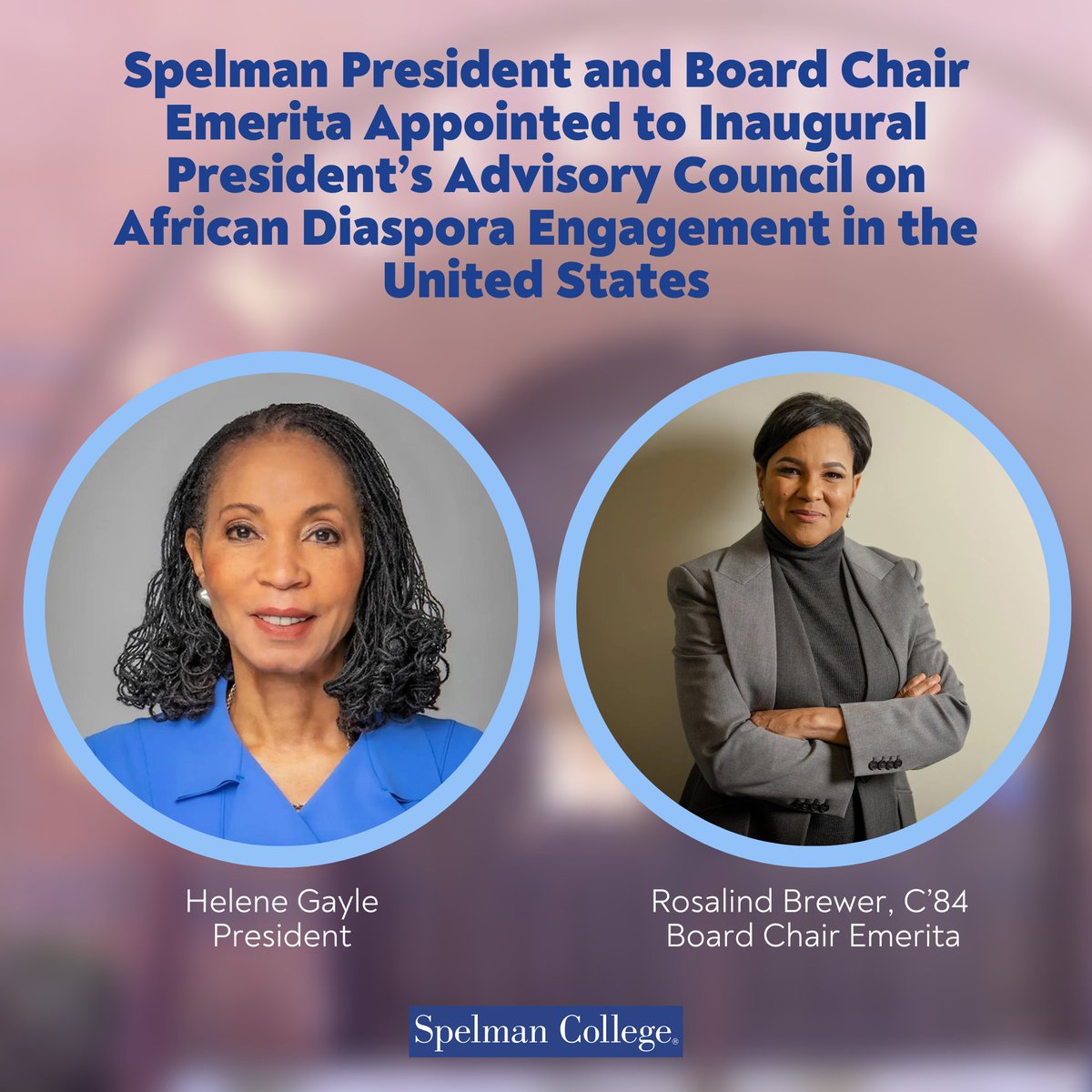 Spelman College tweet media