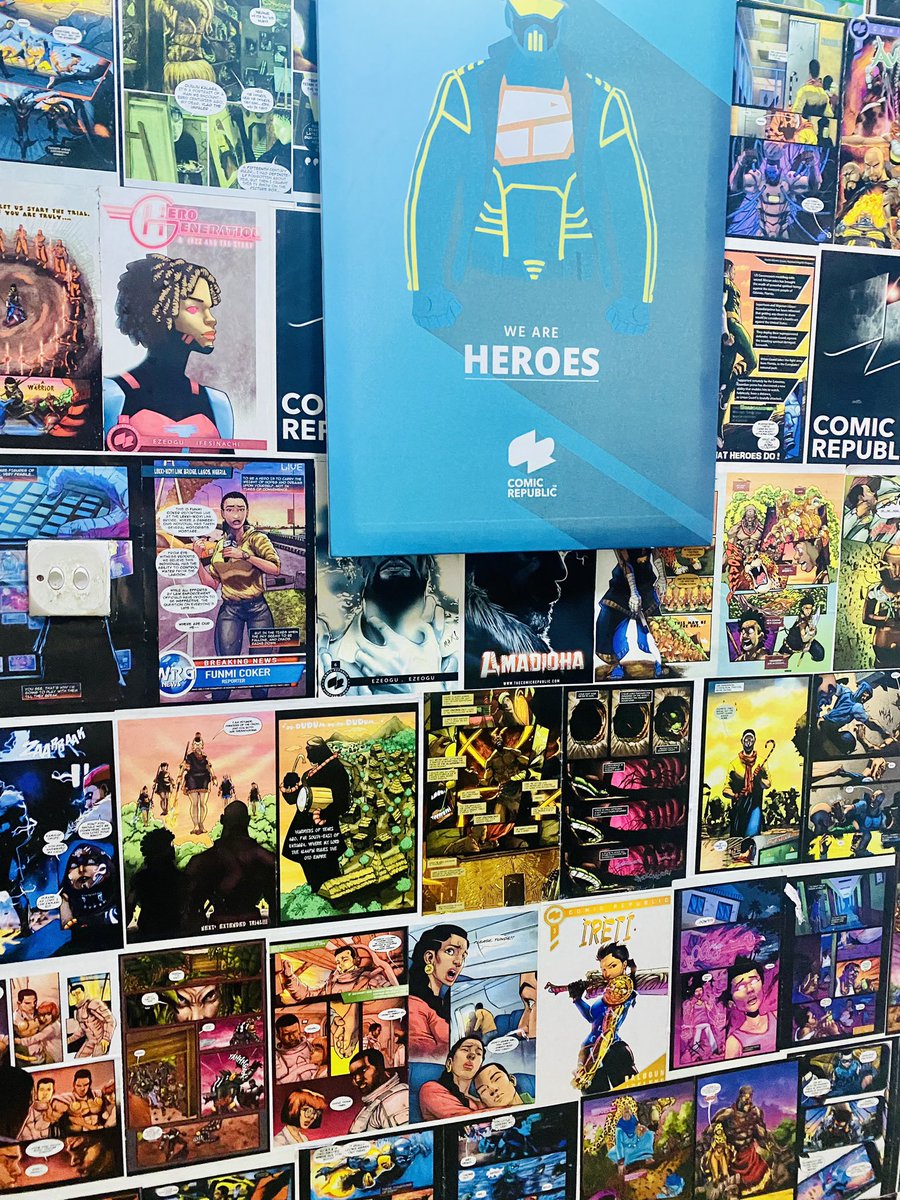Dev_suite's tweet photo. Had an awesome experience touring @comicrepublicng today hosted by @africacomicade๐ฆธโโ๏ธ๐โจ
#ComicRepublicTour #Gamathon23 https://t.co/5OSPVB03is