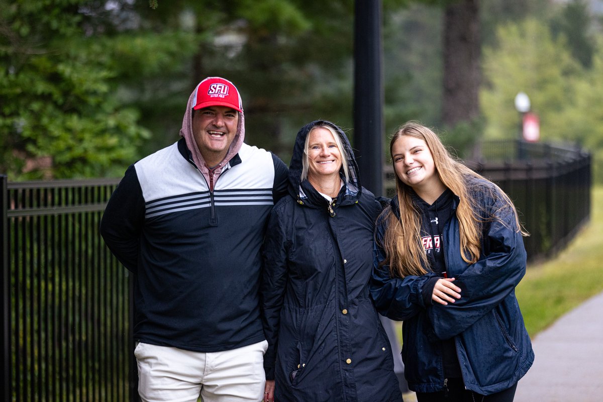 SaintFrancisPA's tweet image. Not even the rain can put a damper on our #RedFlash spirit!! ⚡️🎉 Thank you to all who made Family Weekend 2023 a success. ✅